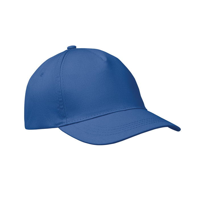 Casquette baseball personnalisable 5 pans Buzz Bleu royal